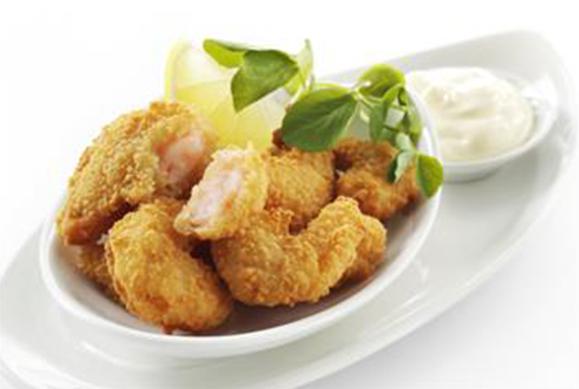 Plain Breaded Prawns