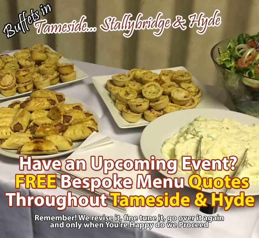 buffet catering tameside for weddings business corporate office office party menu